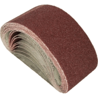 Шлифлента 75x457 P80 10шт. для ленточных шлифмашин Шлифлента 75x457 P80 10шт. для ленточных шлифмашин